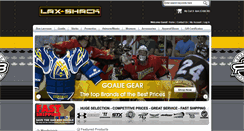 Desktop Screenshot of laxshack.com